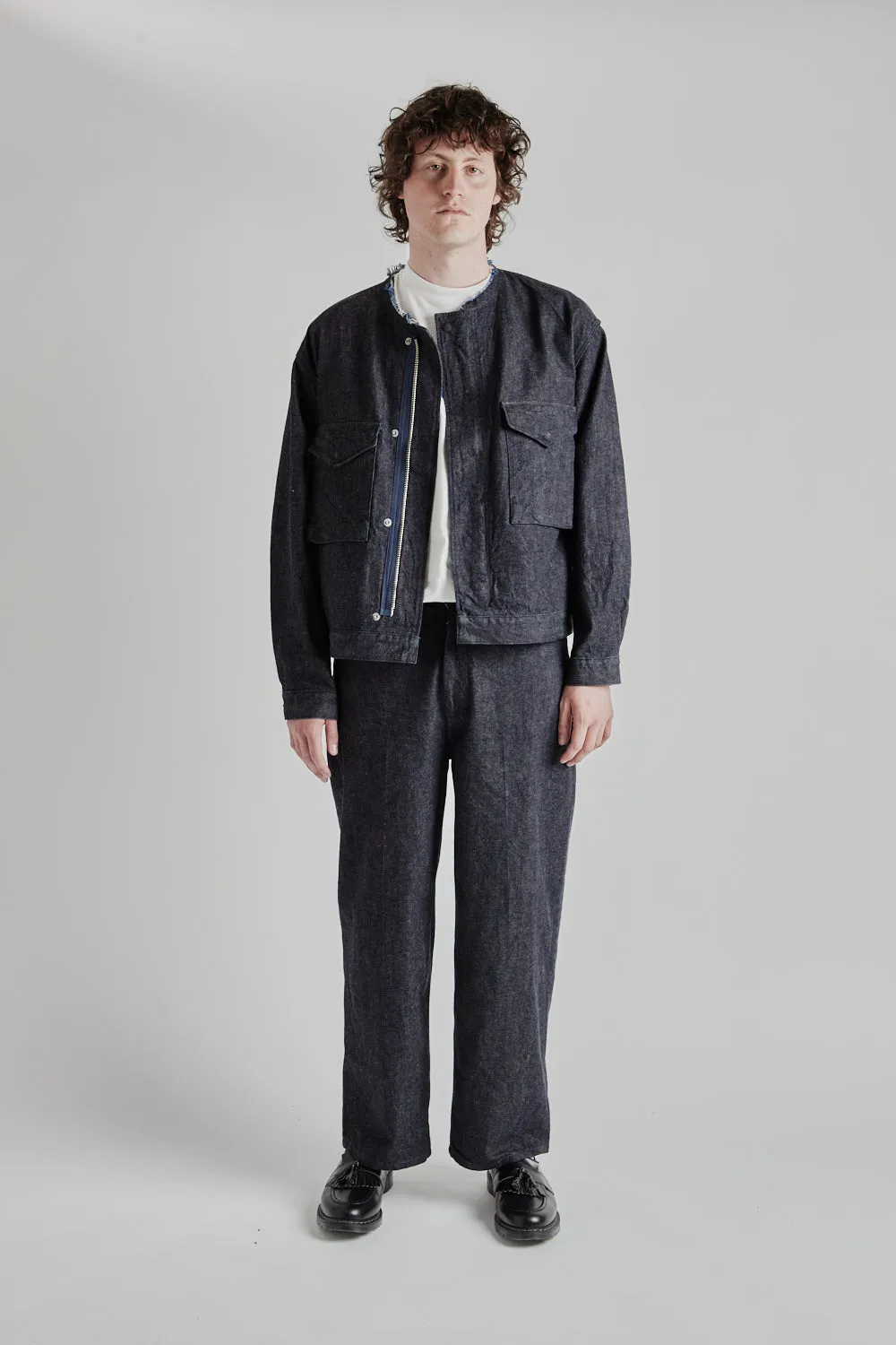 12.9oz Denim 51 Short Jacket - Indigo