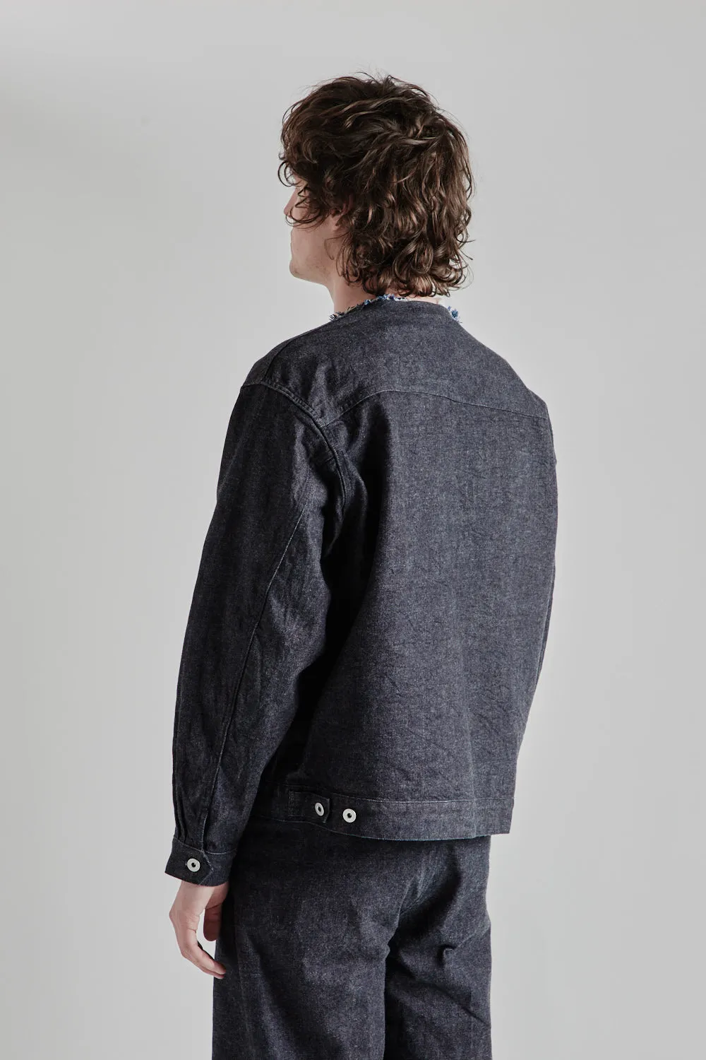 12.9oz Denim 51 Short Jacket - Indigo