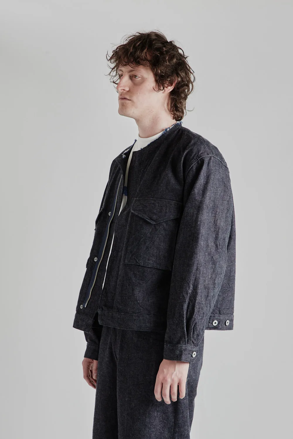 12.9oz Denim 51 Short Jacket - Indigo