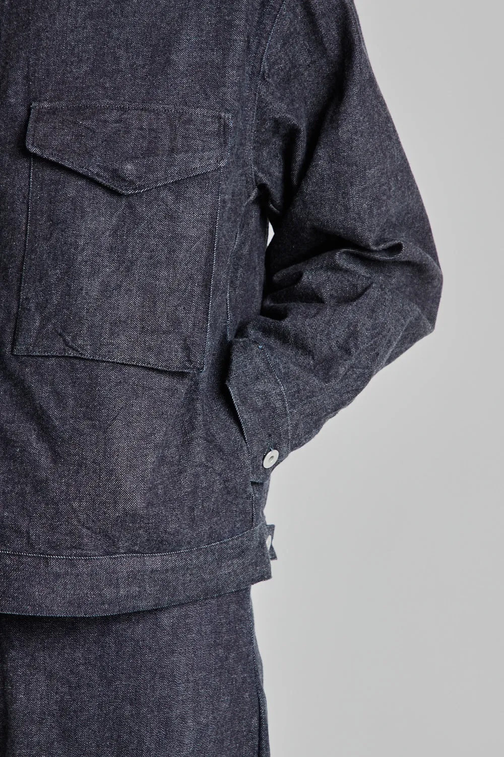 12.9oz Denim 51 Short Jacket - Indigo