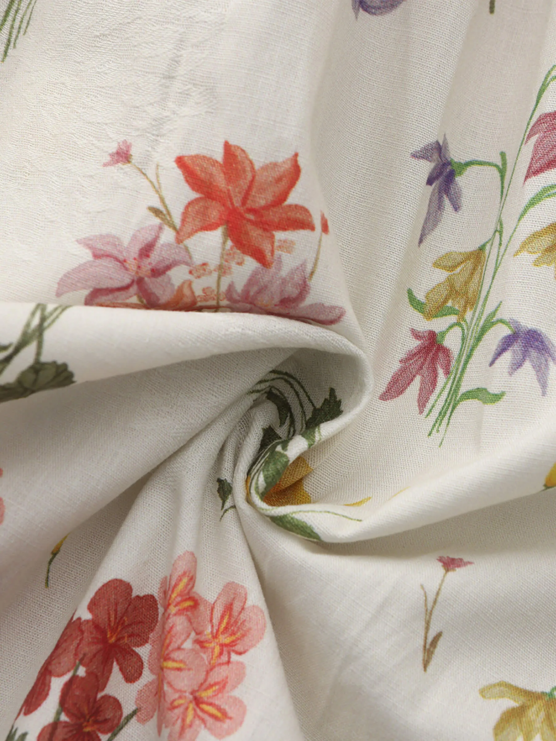 A-line Floral Print Sling Dress
