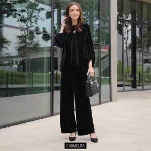 ADELE VELVET BLOUSE