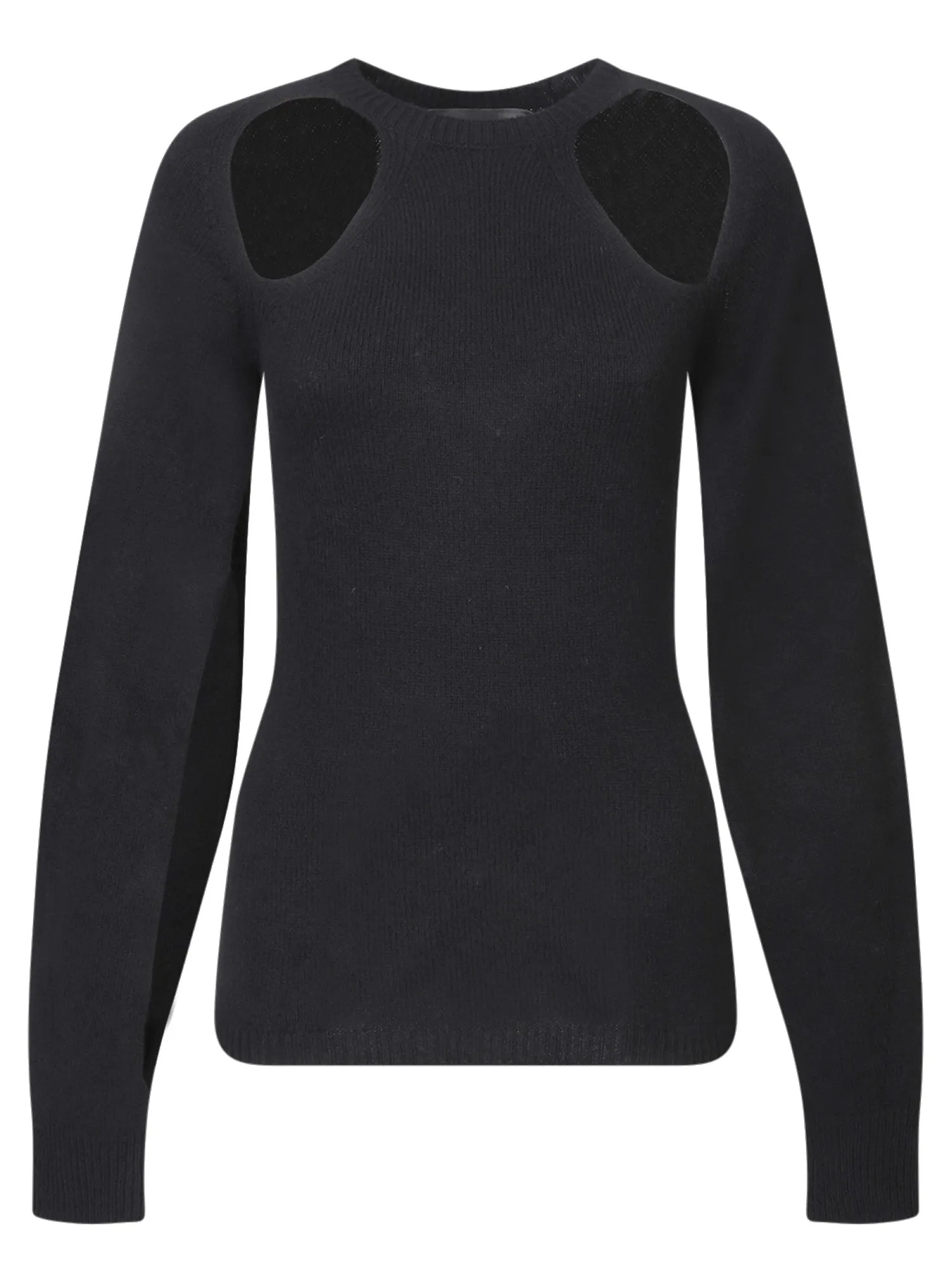 Black Cashmere and Wool Sweater