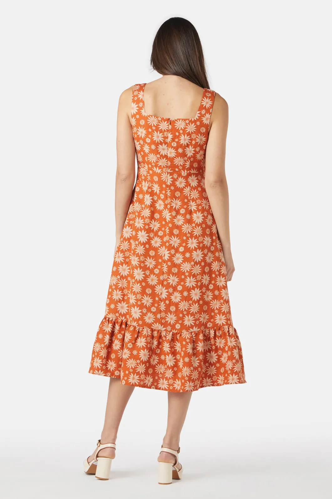 Bree Ditsy Midi Dress