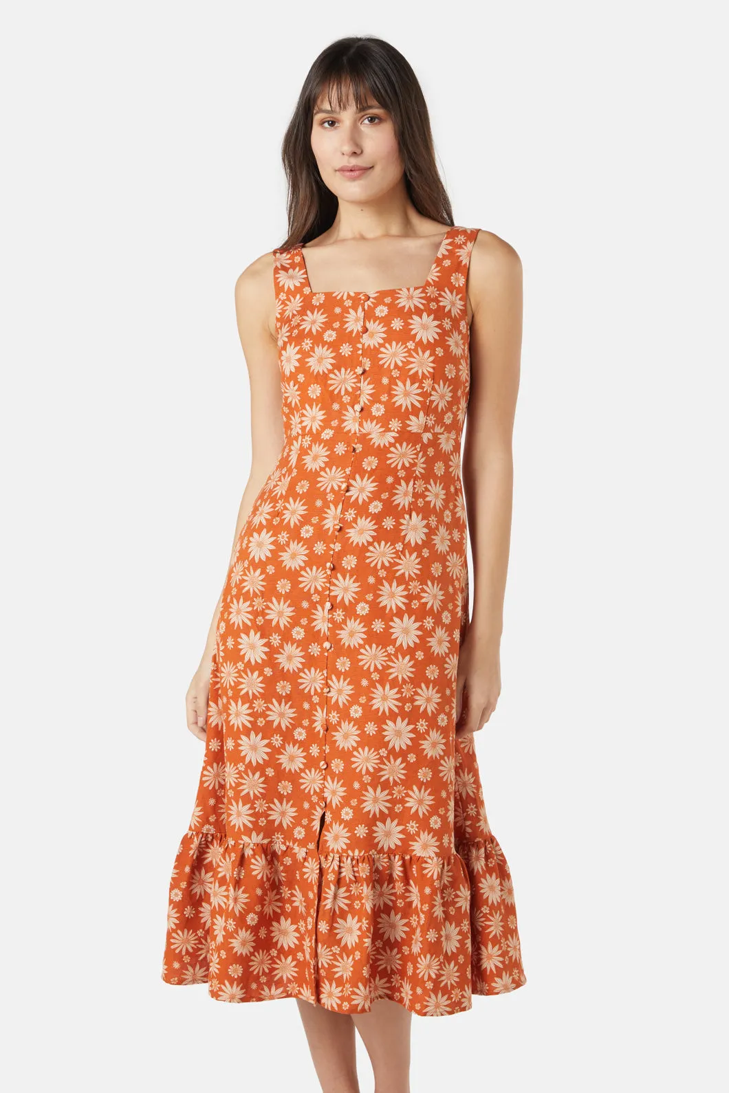 Bree Ditsy Midi Dress