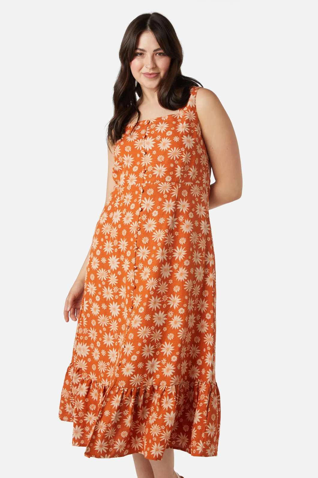 Bree Ditsy Midi Dress