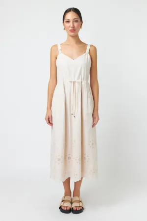Broderie Sundress | Chalk