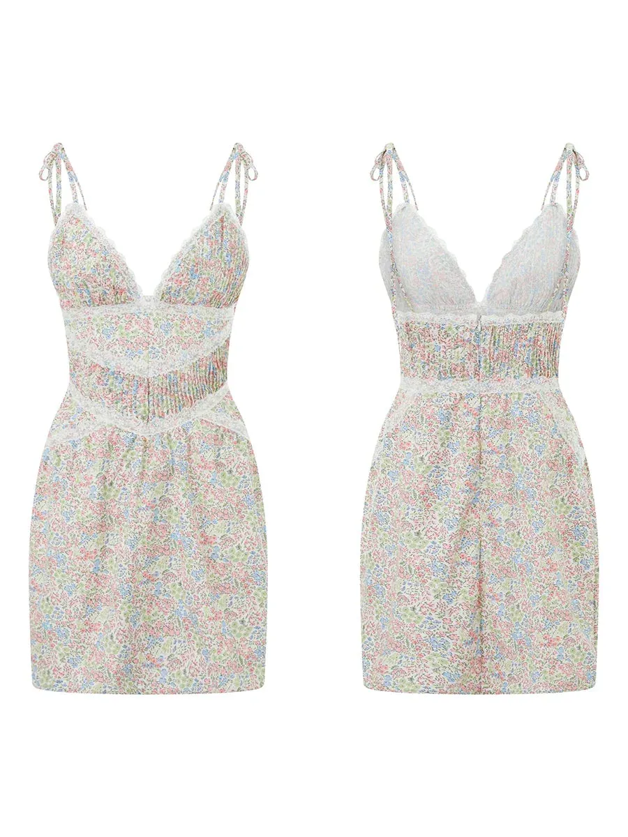 Cami Sundress with Floral Print for Summer Picnics