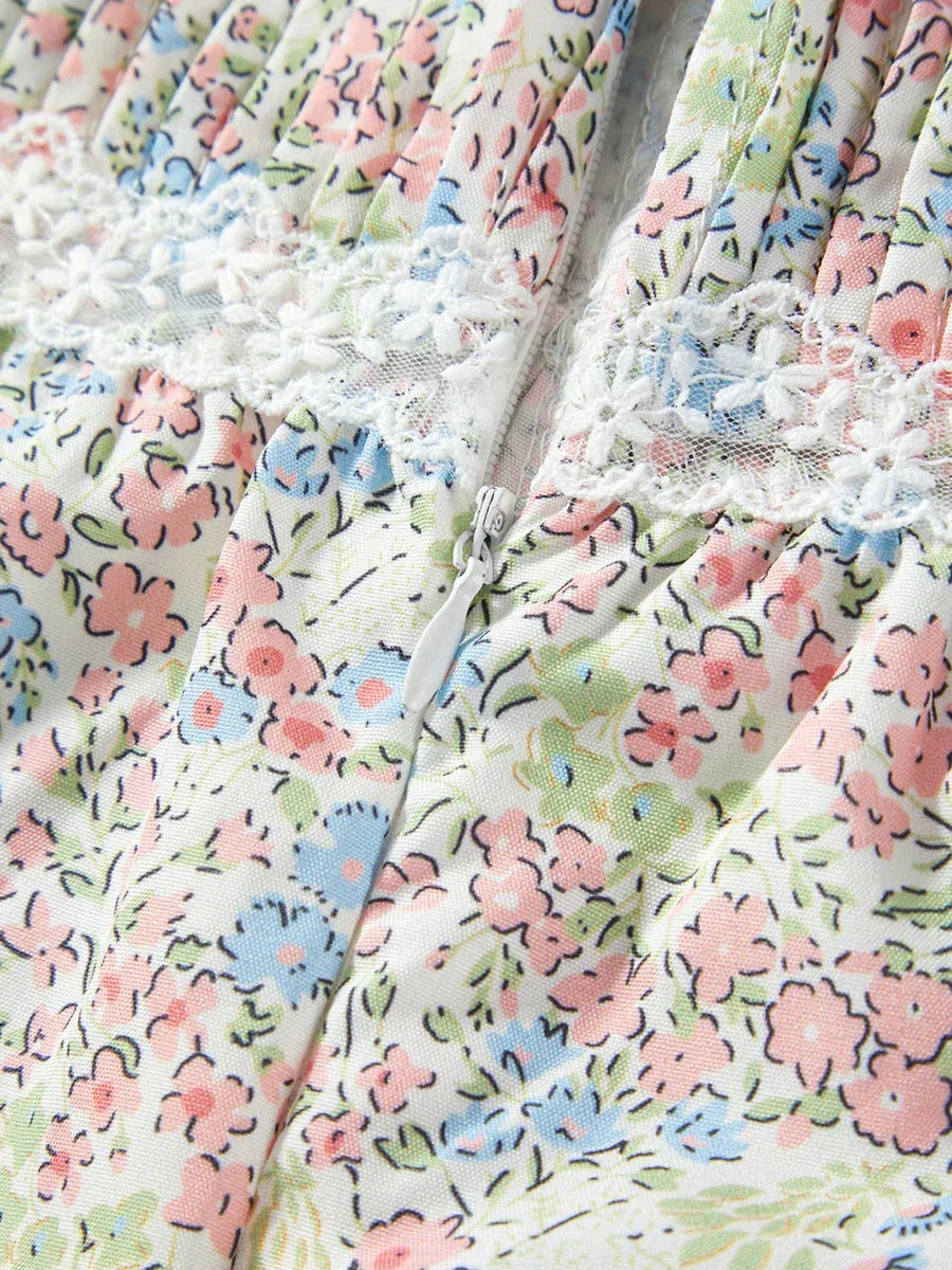Cami Sundress with Floral Print for Summer Picnics