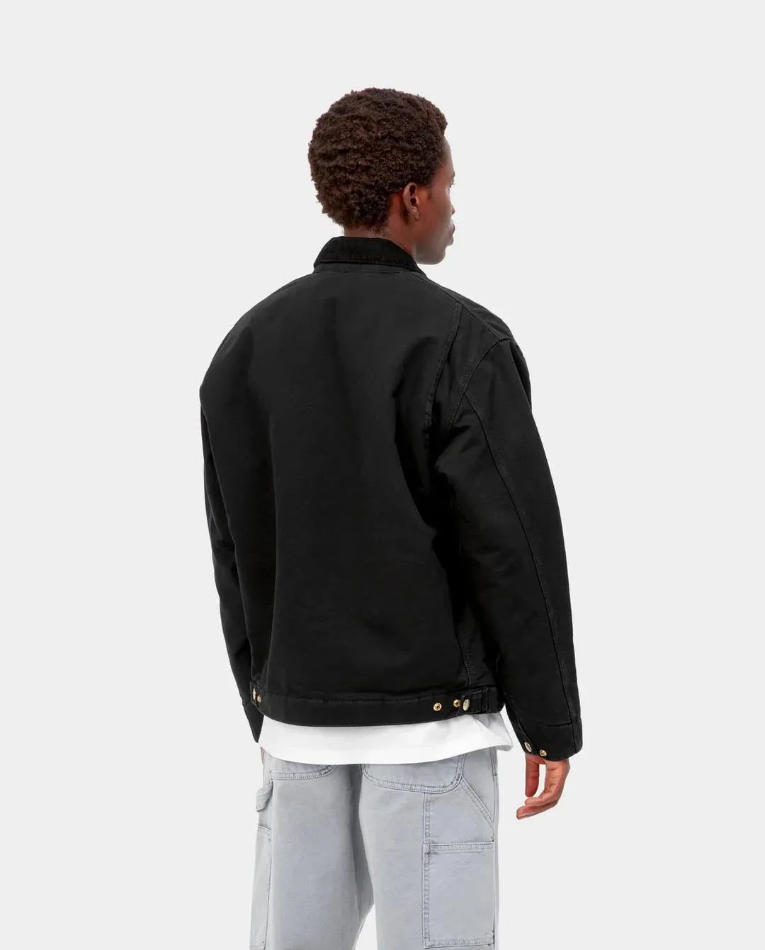Carhartt WIP - OG Detroit Jacket - Black Aged Canvas