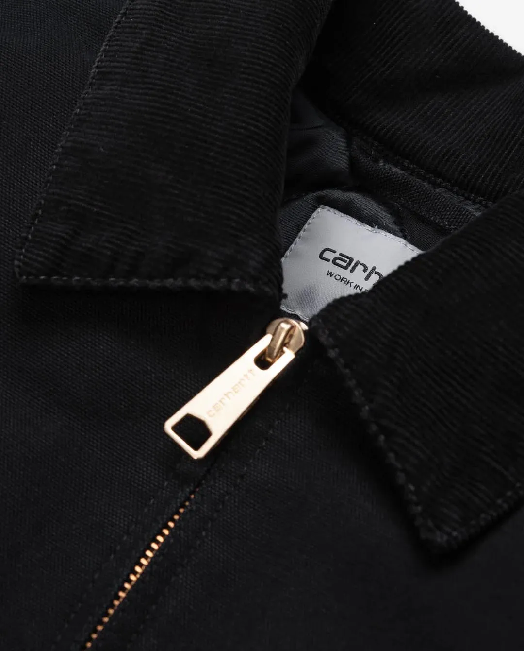 Carhartt WIP - OG Detroit Jacket - Black Aged Canvas