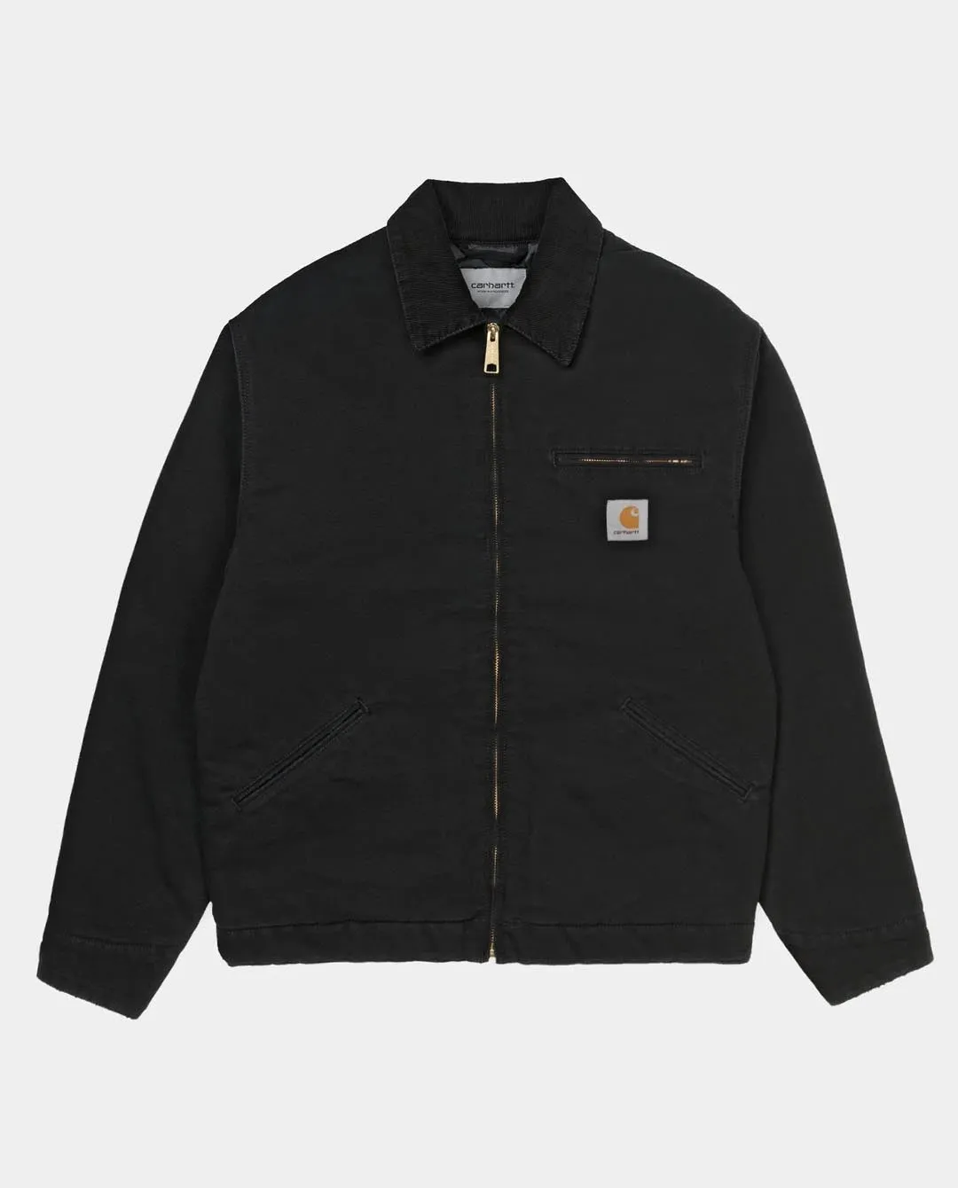 Carhartt WIP - OG Detroit Jacket - Black Aged Canvas