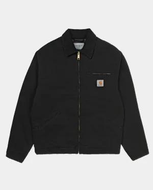 Carhartt WIP - OG Detroit Jacket - Black Aged Canvas