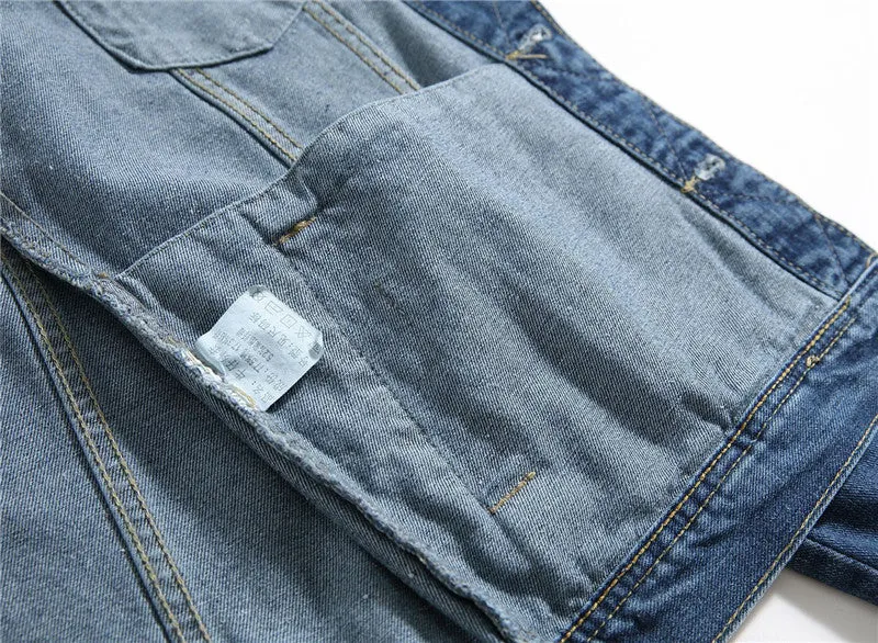 Casual Slim Denim Jacket Jean Jacket Coat For Men