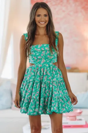 DeLuxe It Up Sundress - Green