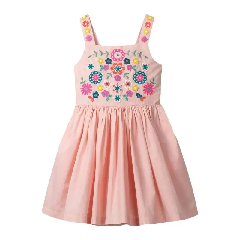 Floral Whimsy Cotton Dress