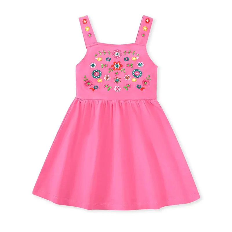 Floral Whimsy Cotton Dress