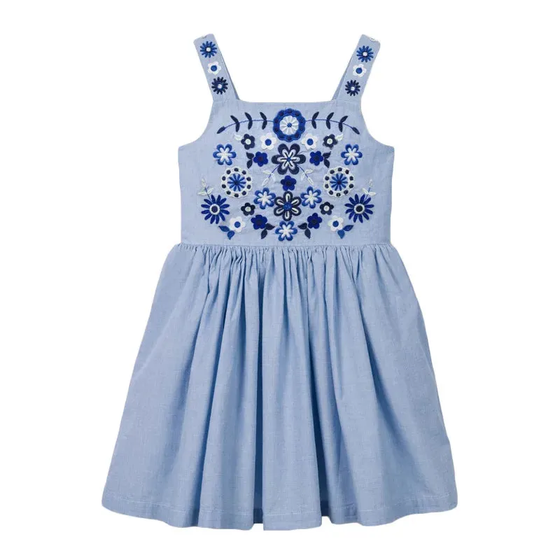 Floral Whimsy Cotton Dress