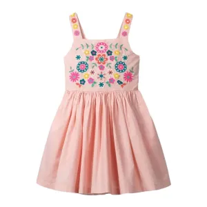 Floral Whimsy Cotton Dress