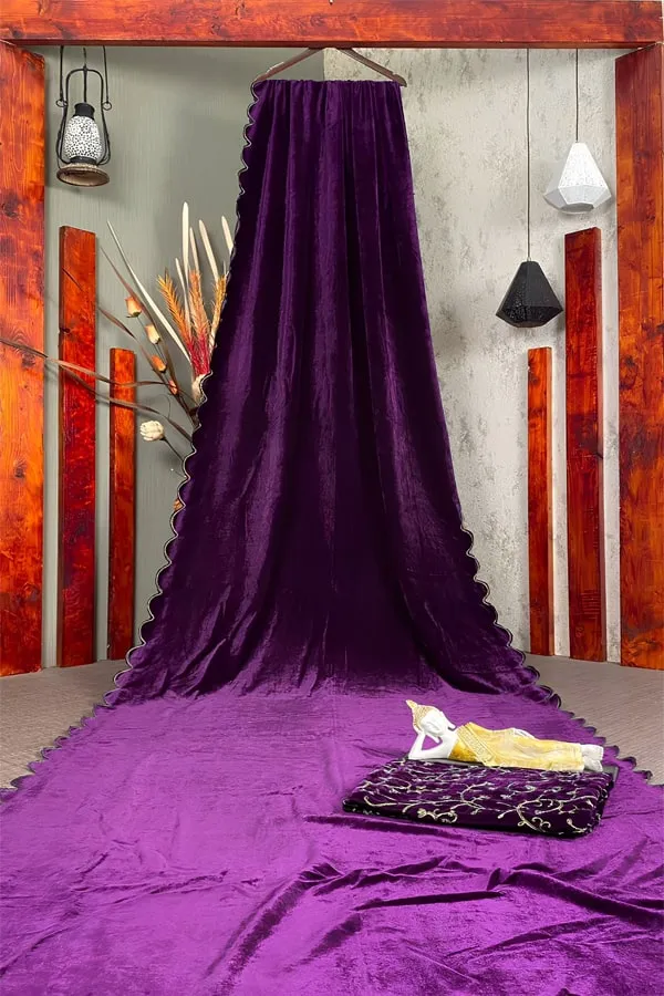 Khushi Punjaban Velvet Saree Online Buy 2023