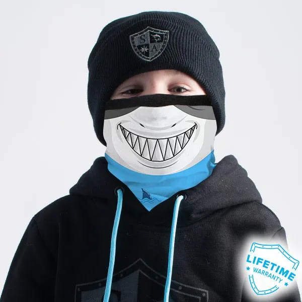 Kids Fleece Face Shields® | Baby Shark PreOrder