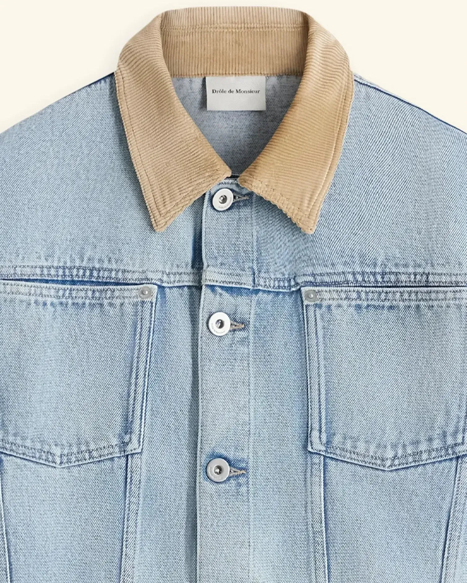 La Veste Jean Délavée