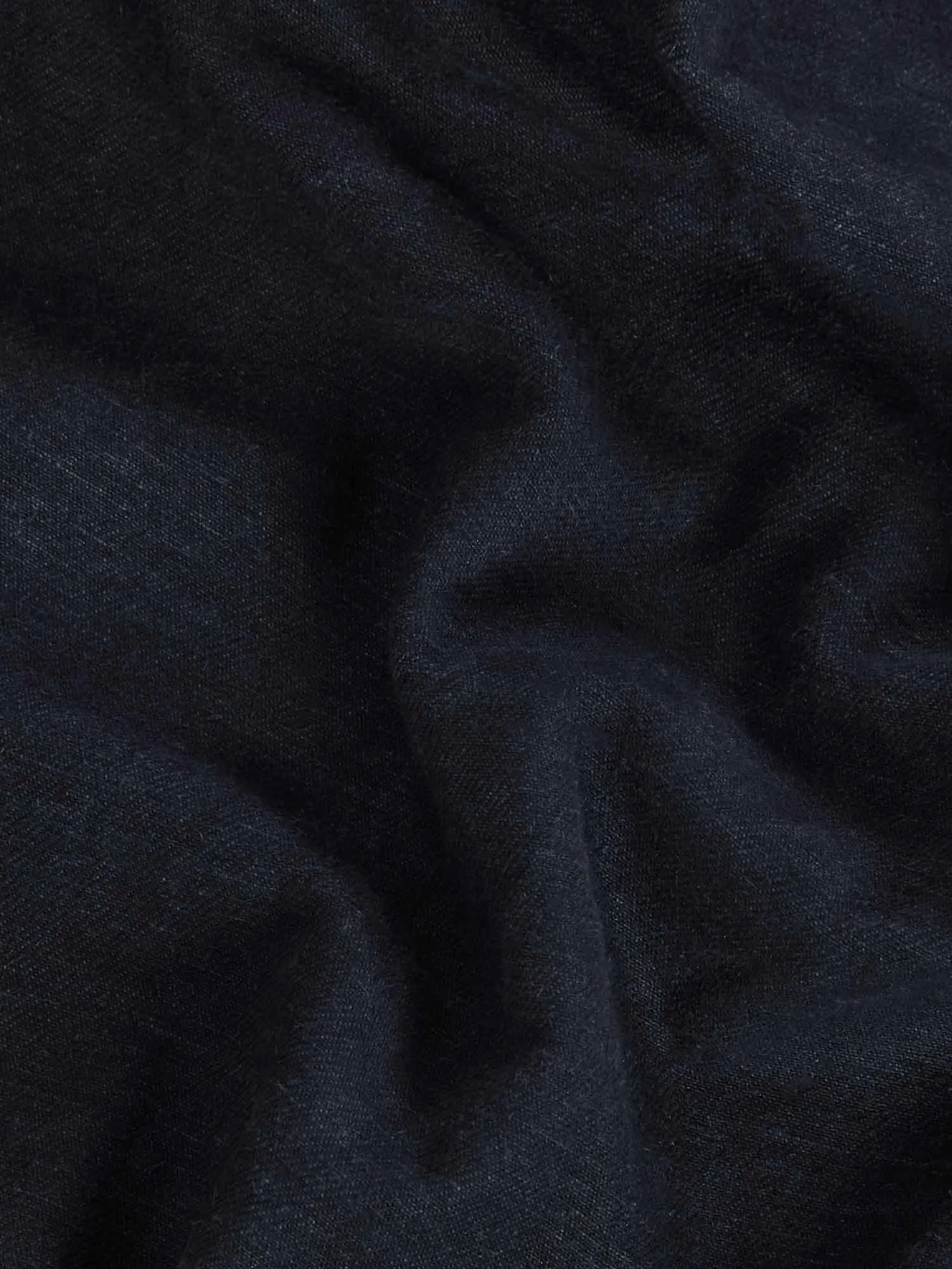 Mens Nettle Denim Jacket—black