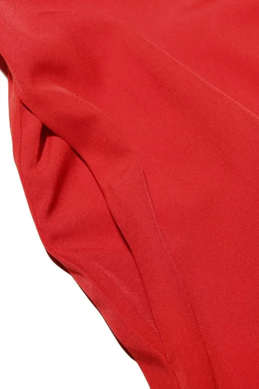 Monique Bodycon Dress - Lipstick Red