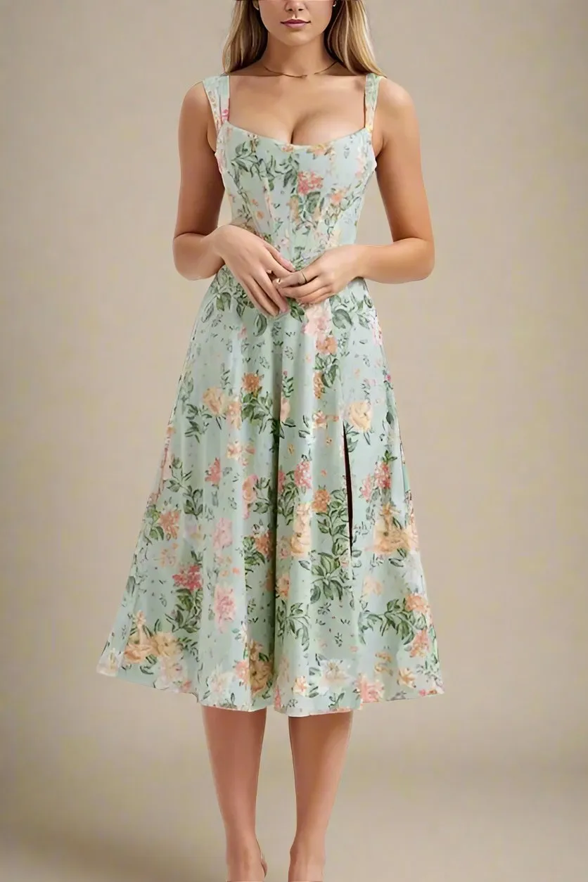 Monique Bodycon Dress - Mint Green