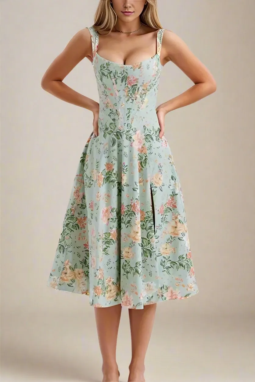 Monique Bodycon Dress - Mint Green
