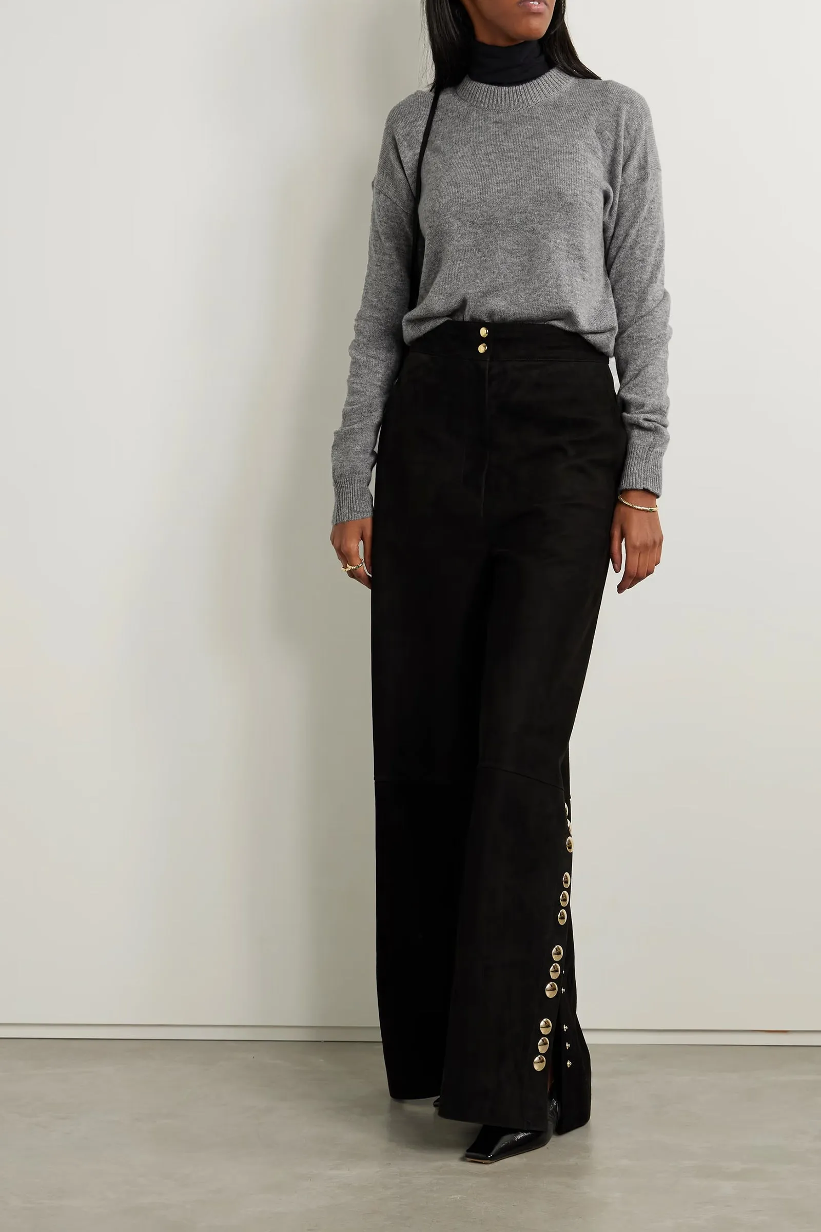   NET SUSTAIN Wool And Cashmere-blend Sweater