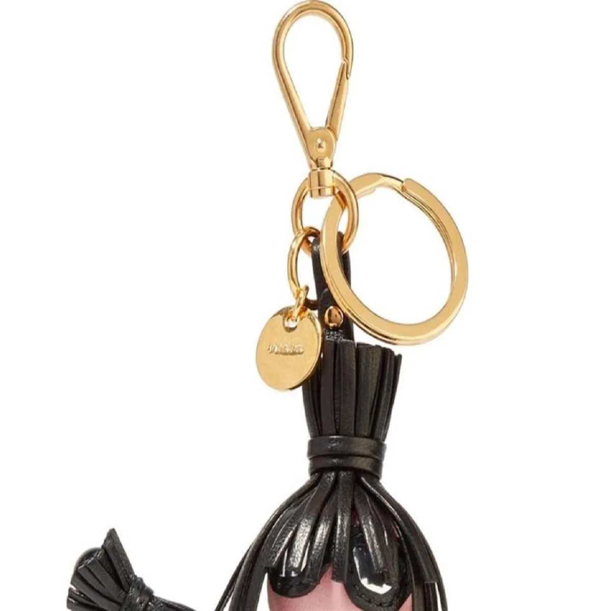 Prada Trick Pelle Rosario Pink Dress Jasmine Doll Keyring Key Charm 1TL171