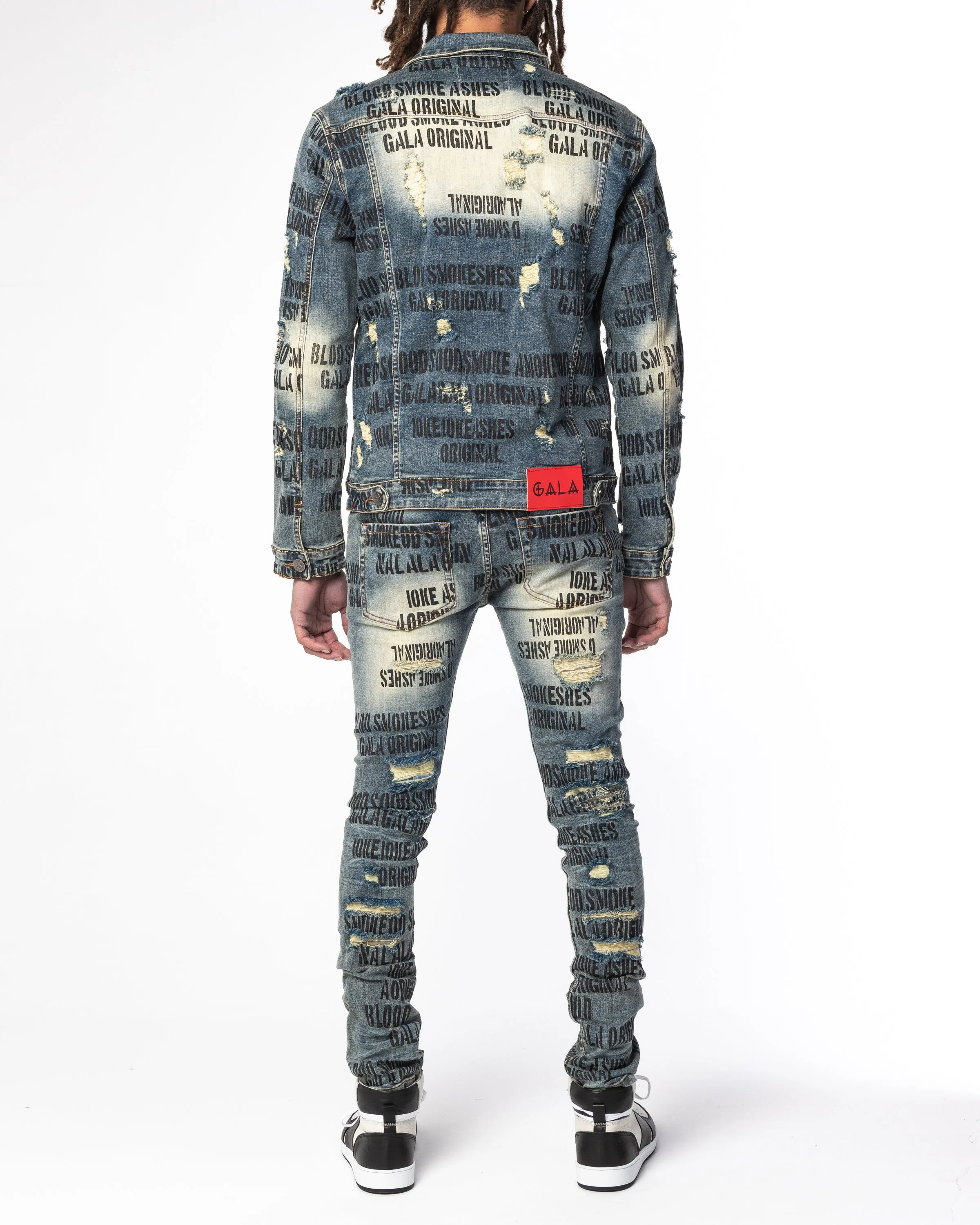 "VICIOUS" Jacket - Blue Stone