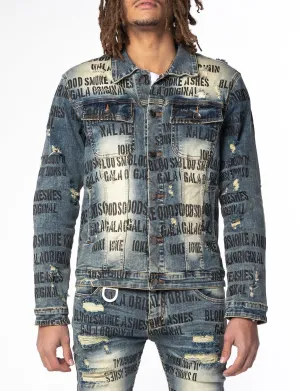 "VICIOUS" Jacket - Blue Stone