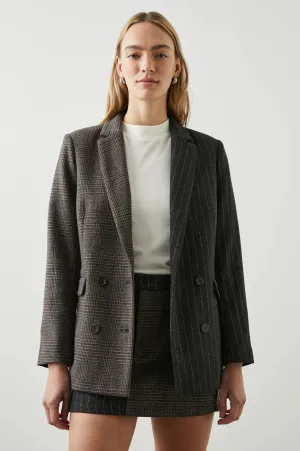 Rails Cody Blazer in Pinstripe Plaid Mix