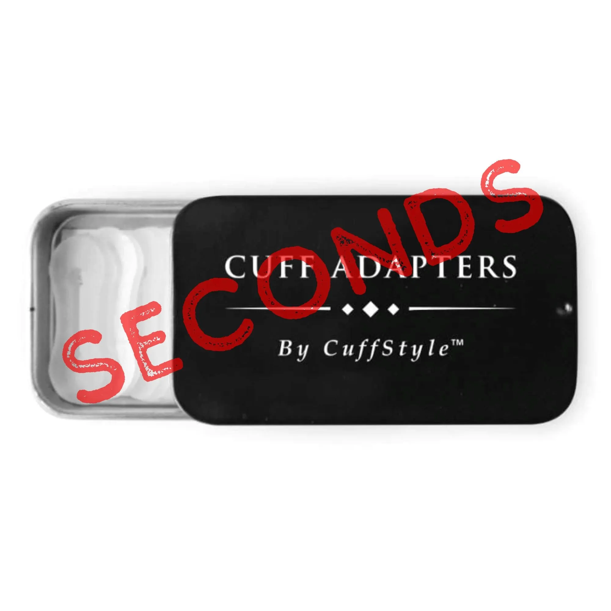 Seconds - Shirt Cuff Adapters - Wear Cufflinks on ANY dress shirt
