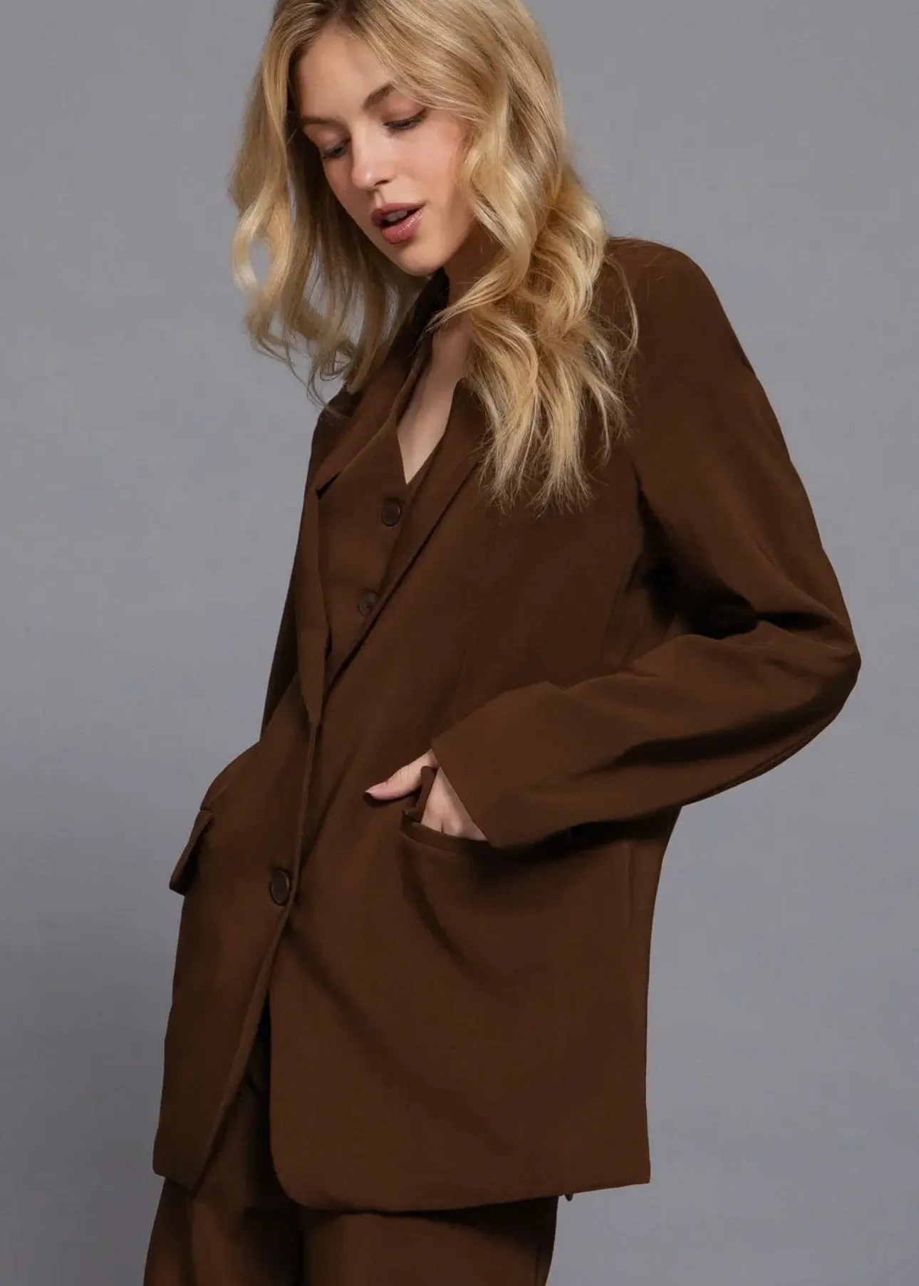 Standing on Business Oversized Blazer