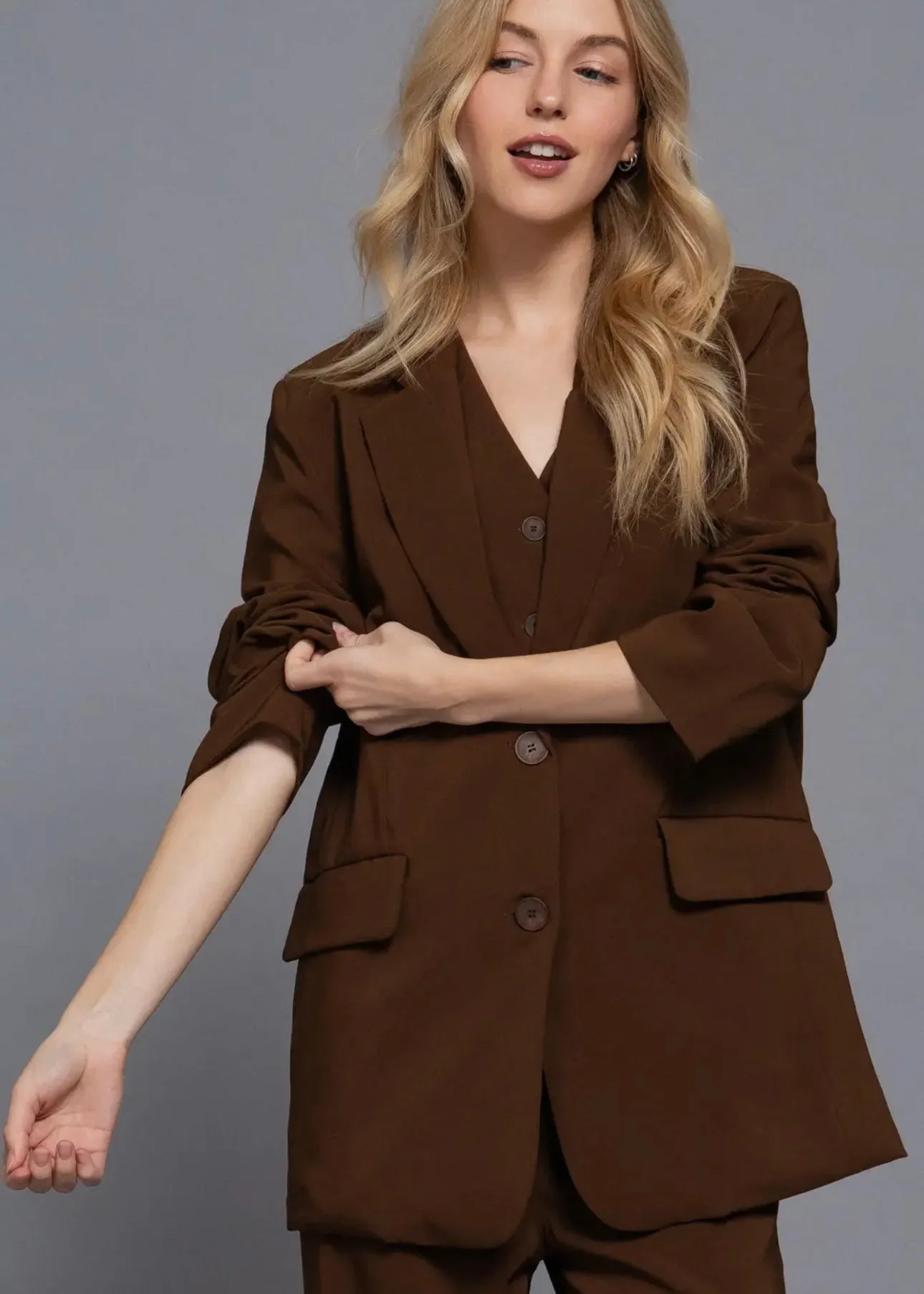 Standing on Business Oversized Blazer