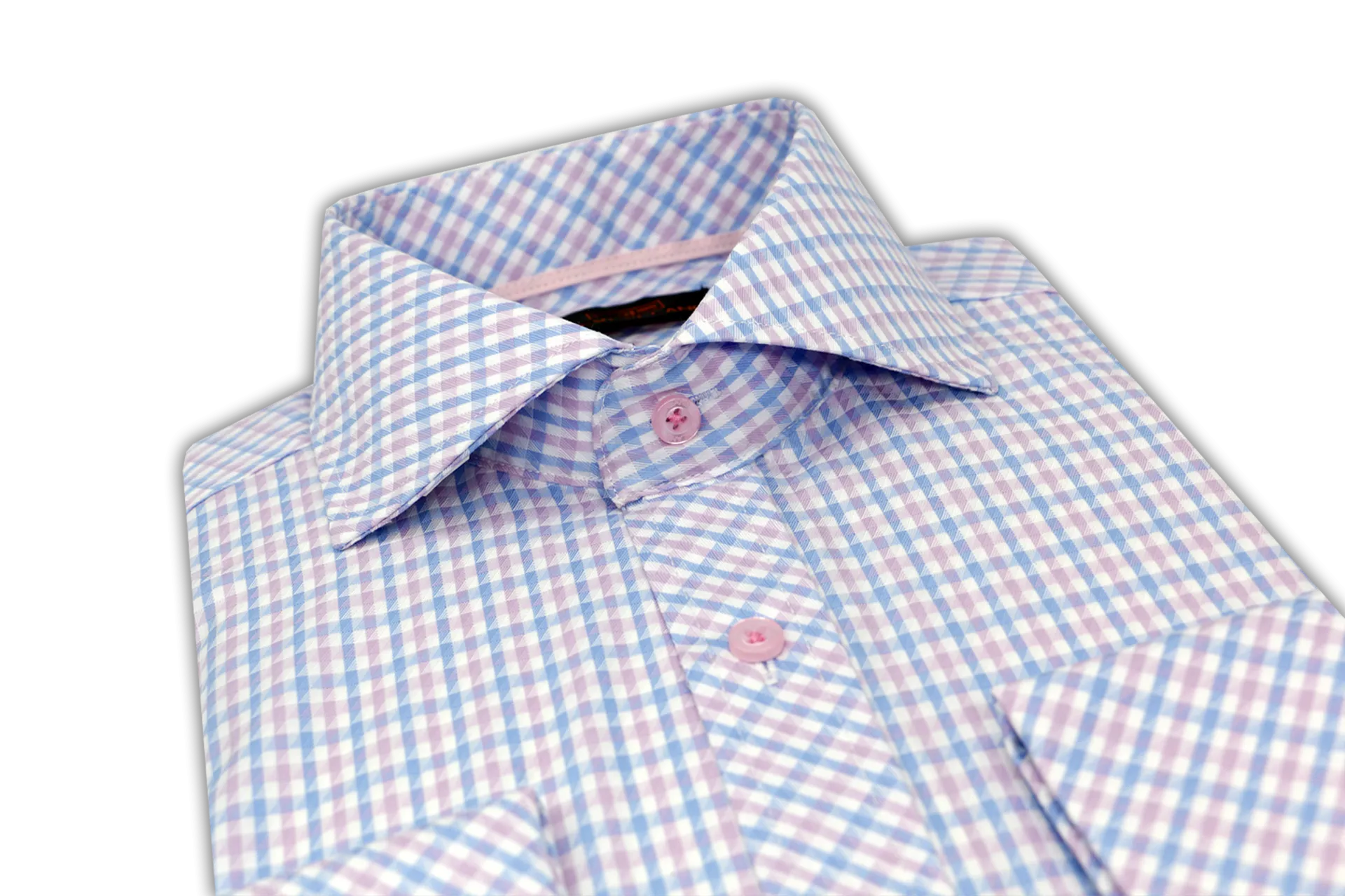 Steven Land Dress Shirt  | Trim and Classic Fit | Arlo 100% Cotton | Pink