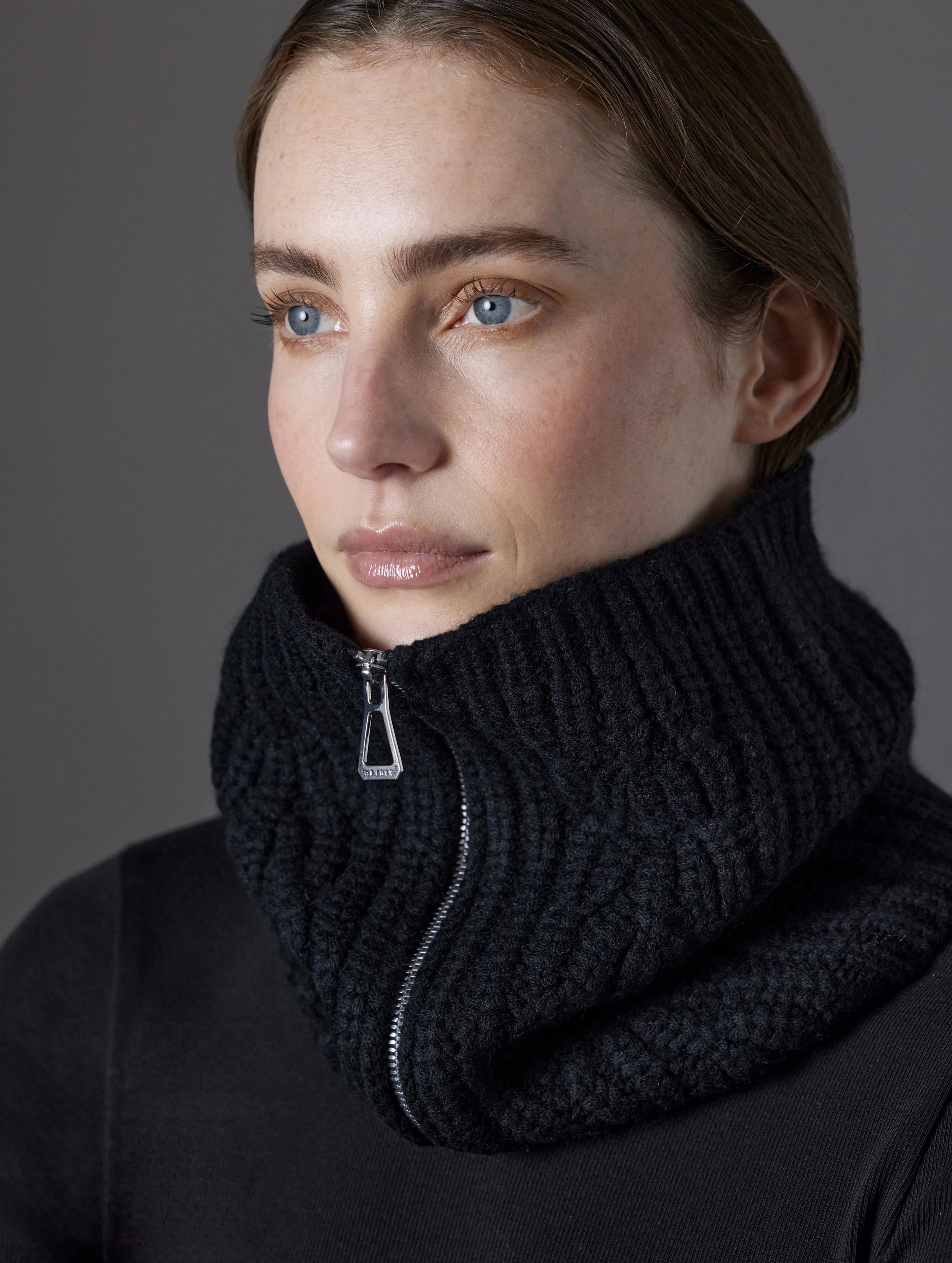 Sweater Neck Gaiter 2.0 - Onyx Black