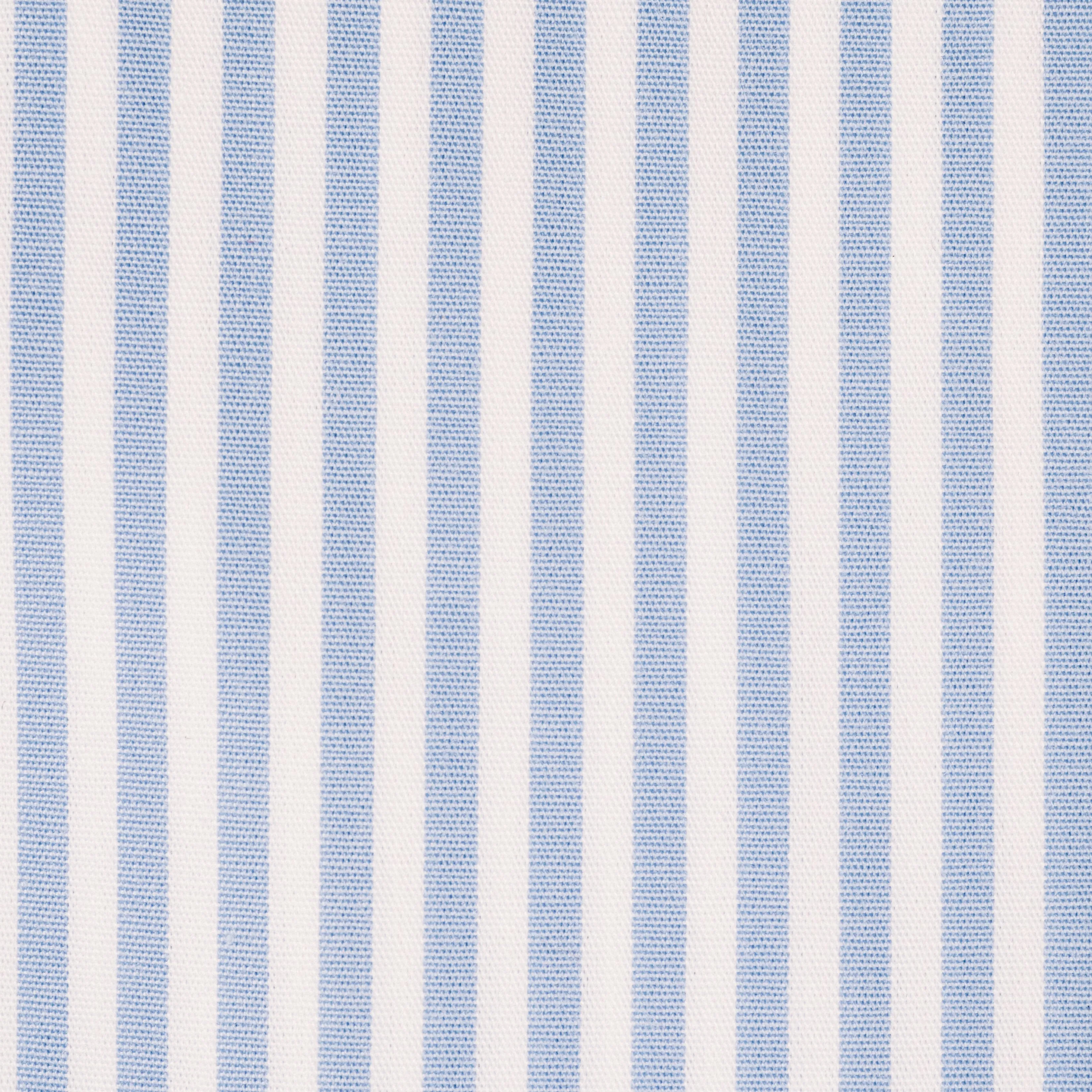 The Corcoran Dress Shirt | White Contrast Spread Collar | French Cuff | 100% Cotton | Light Blue