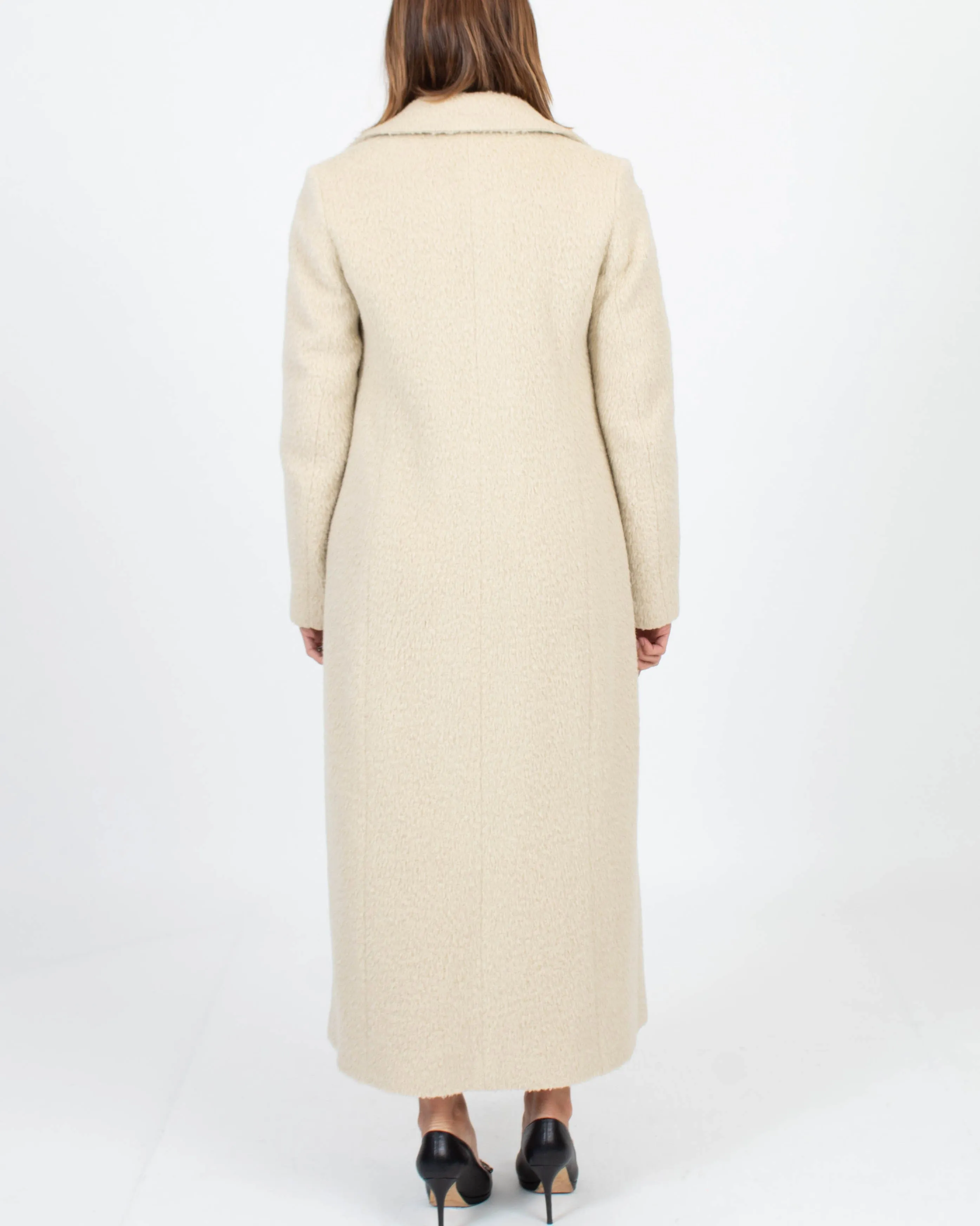 Wool Blend Long Coat