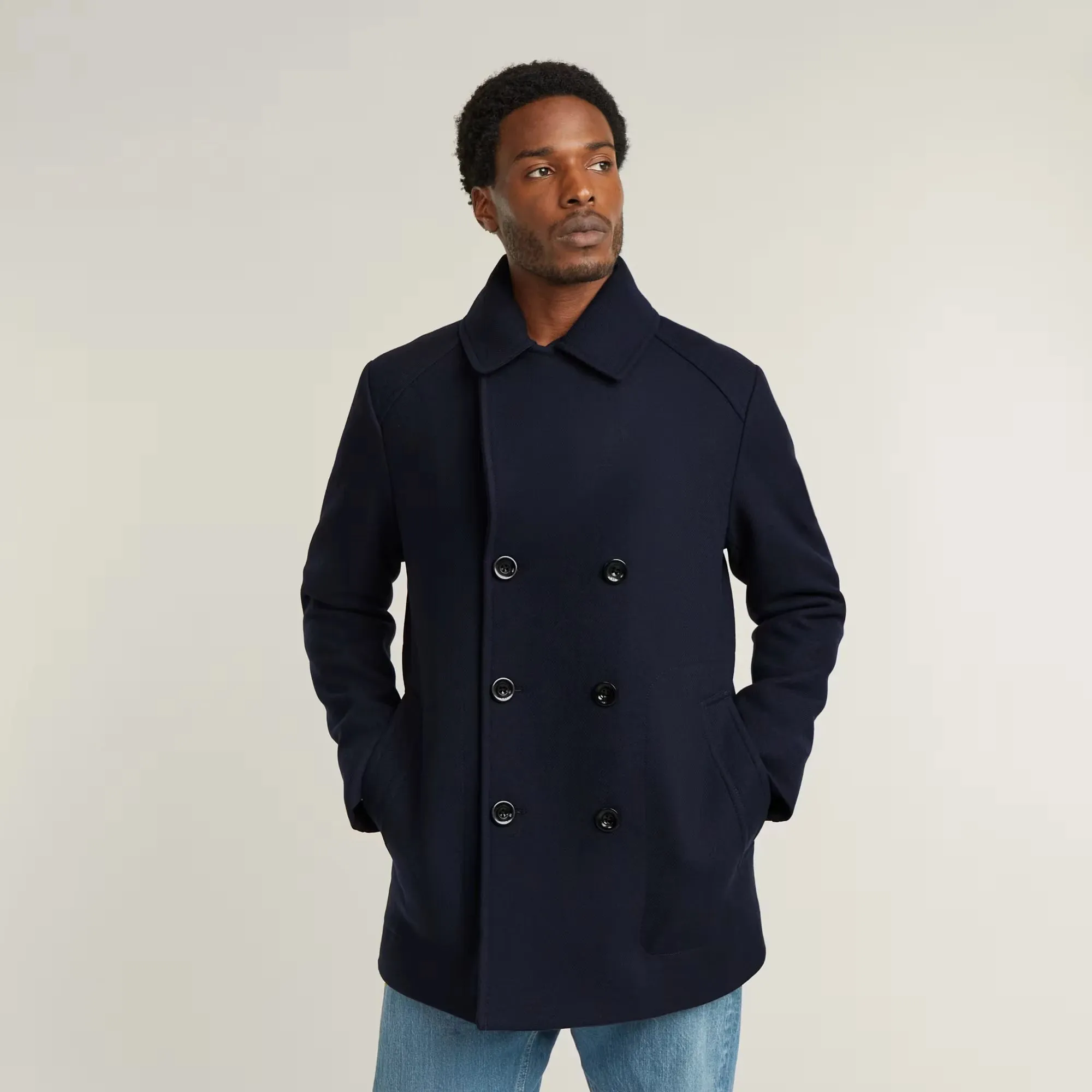 Wool Peacoat (Salute) - D25402-D445-C742